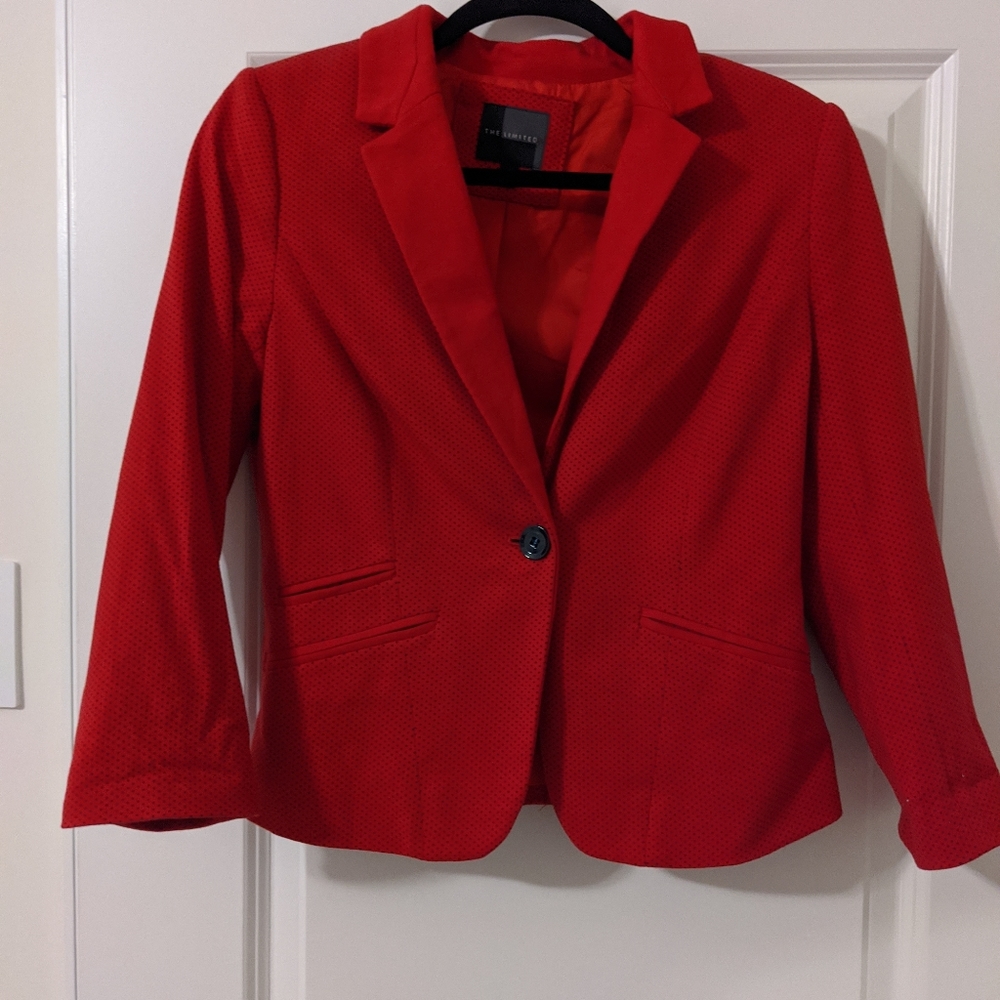 The Limited Red Jacket
